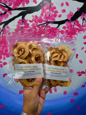 Buttered Beer Flavored Apple Rings