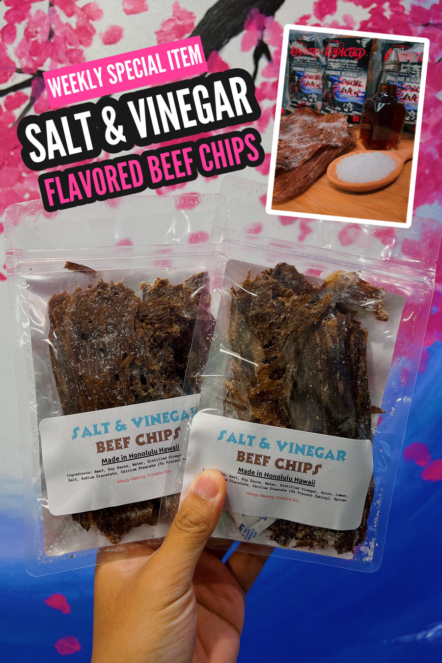 Salt And Vinegar Beef Chips