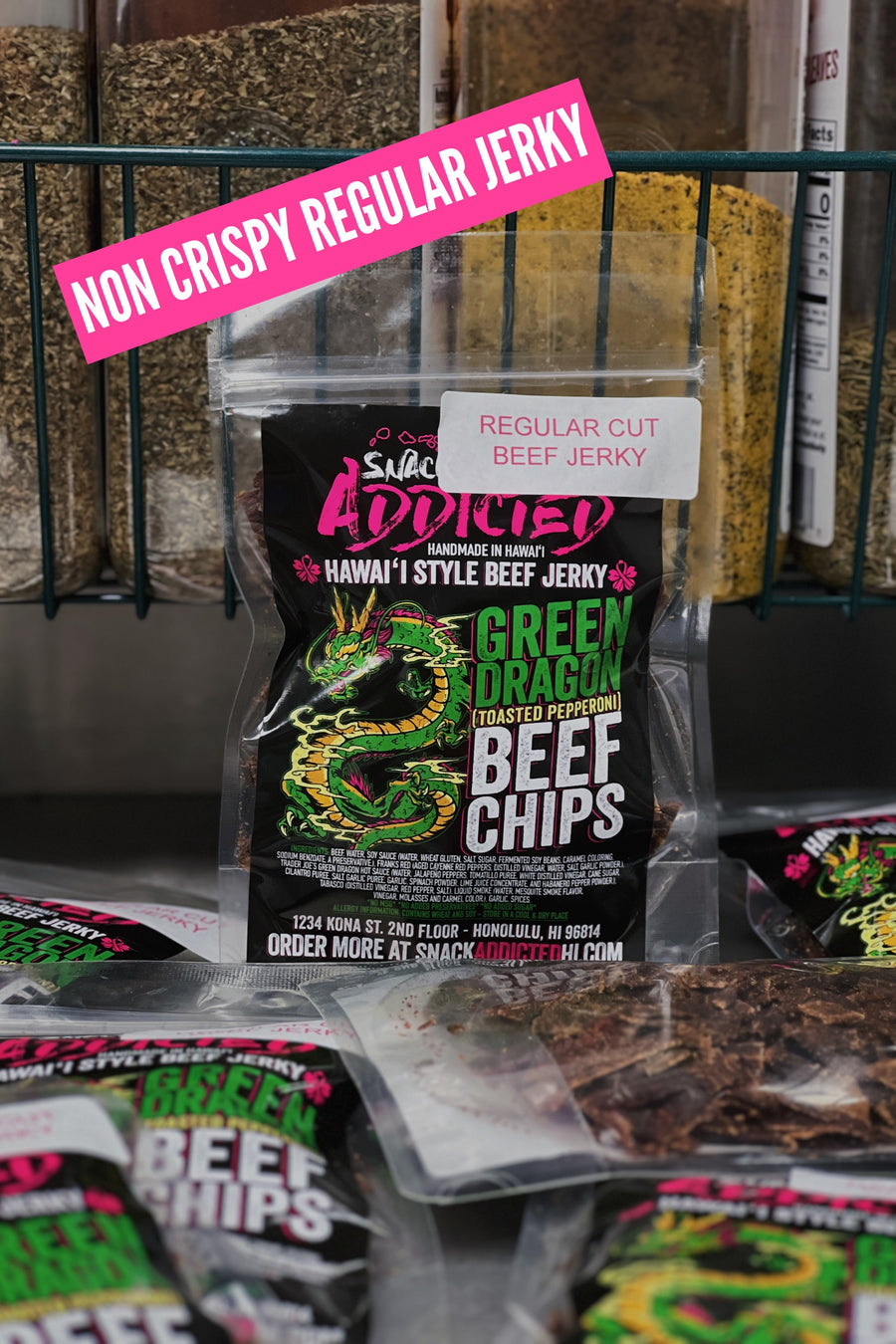 Green Dragon Beef Chips