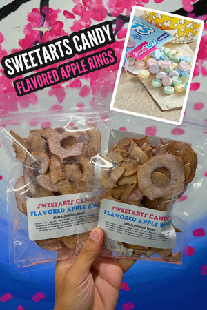 Sweetarts Candy Flavored Apple Rings