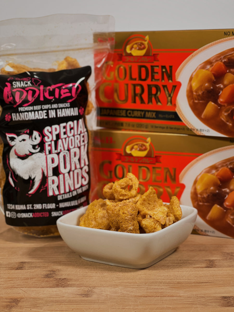 Japanese Curry Pork Rinds