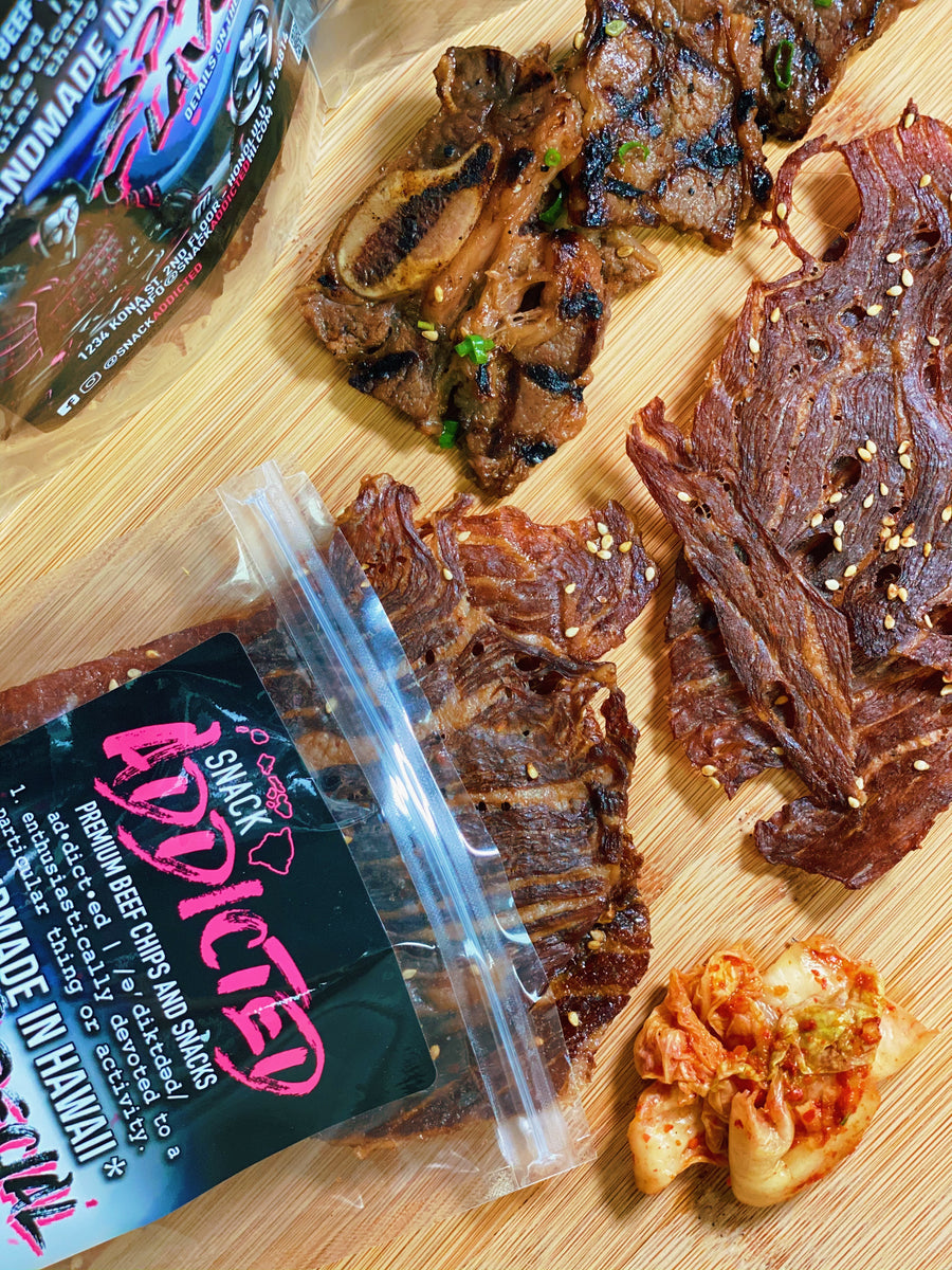 Korean BBQ Short Rib Beef Chips