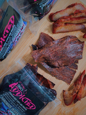 Glazed Char Siu Flavored Beef Chips